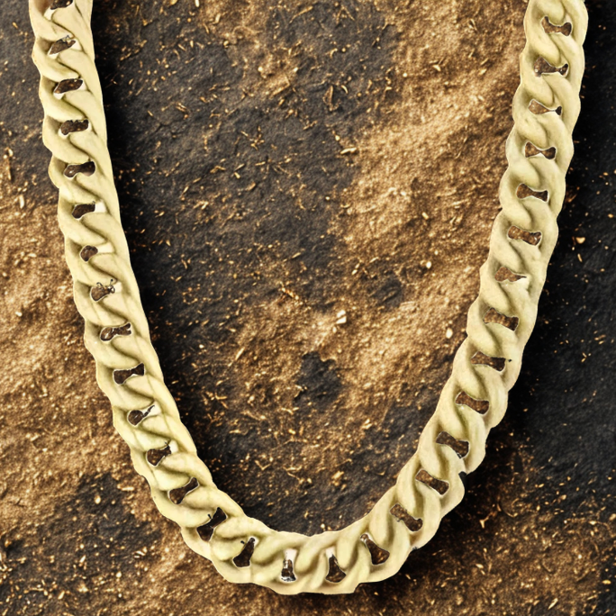 10K 10MM YELLOW GOLD SOLID DC ROPE 16" CHAIN NECKLACE