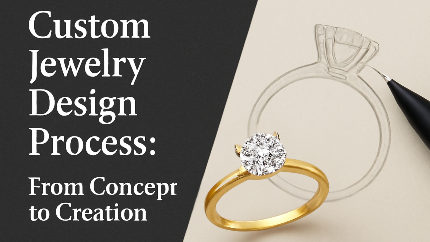 Custom Jewelry Design Process: From Concept to Creation