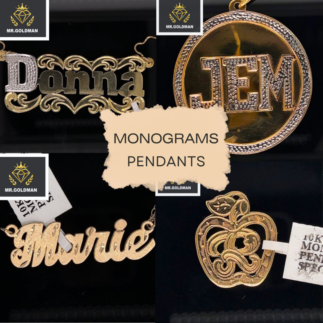 Monogram Pendants Where Identity Meets Elegance