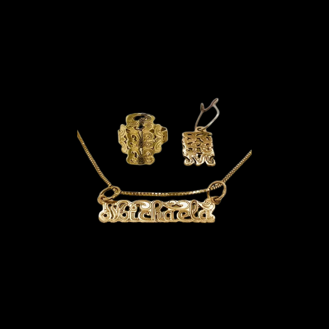 GOLD BABY SET