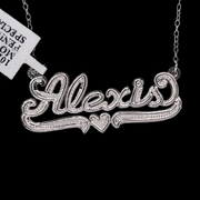 10K-YG MONOGRAM PENDANT