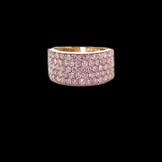 10K YELLOW GOLD 3.25CT DIAMOND MENS RING
