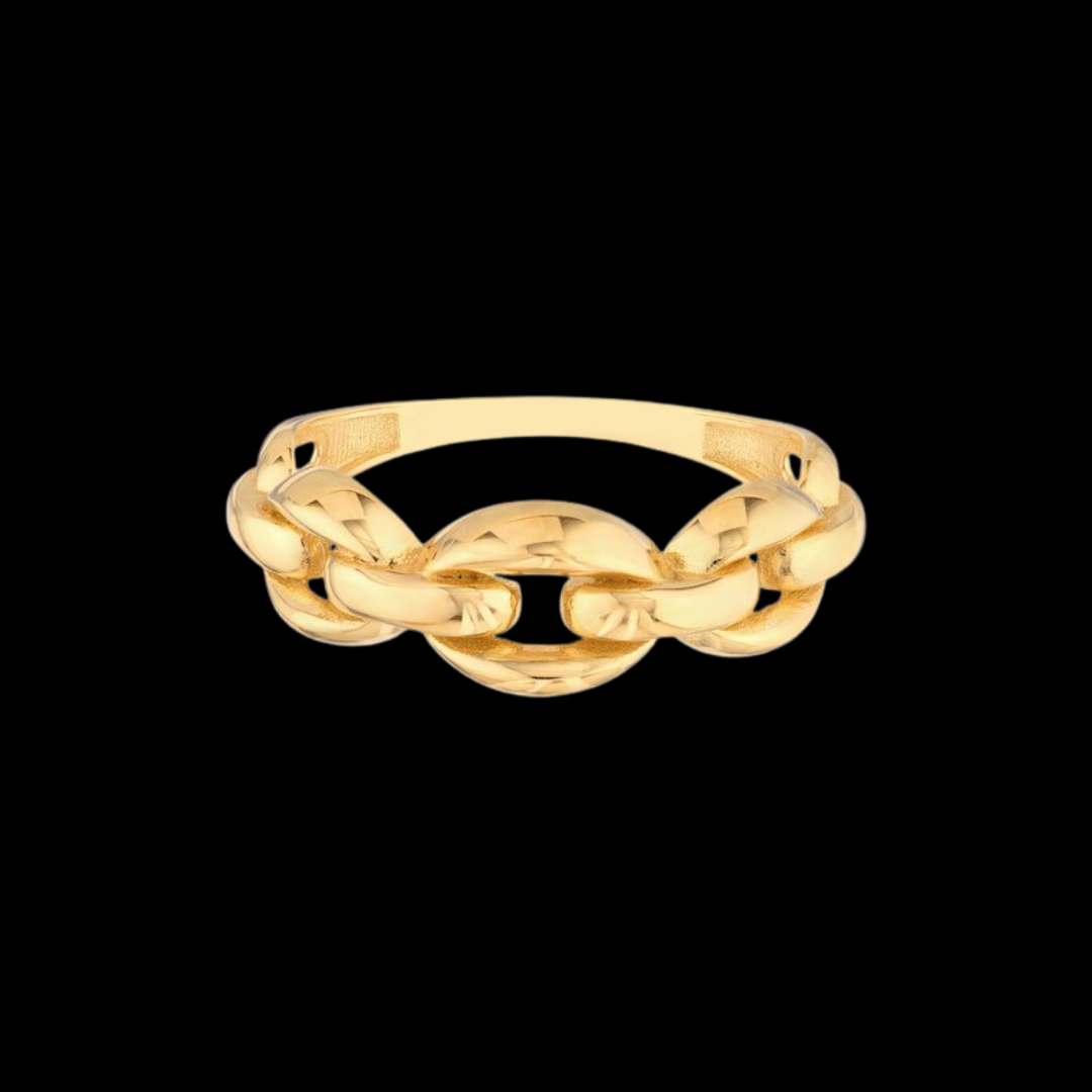 Midas Chain Open Cable Ring