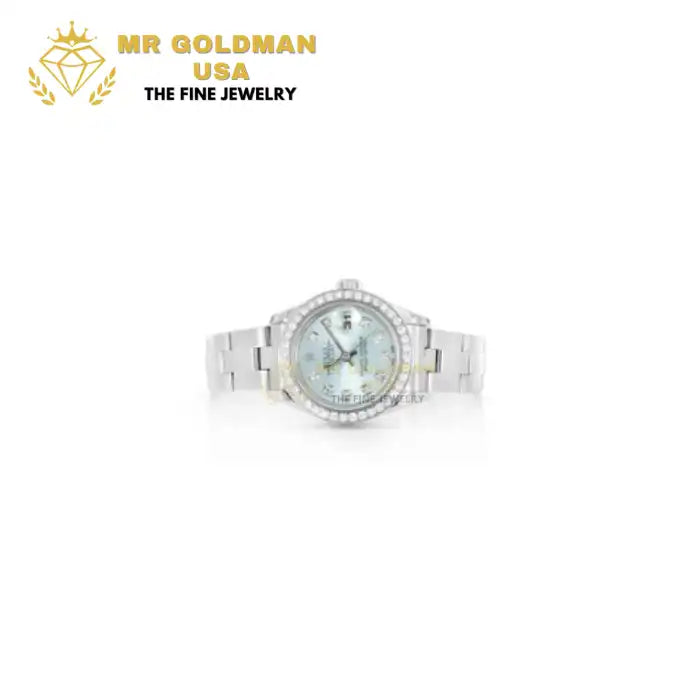 Custom Diamond Watches 26mm Datejust Rolex (2)