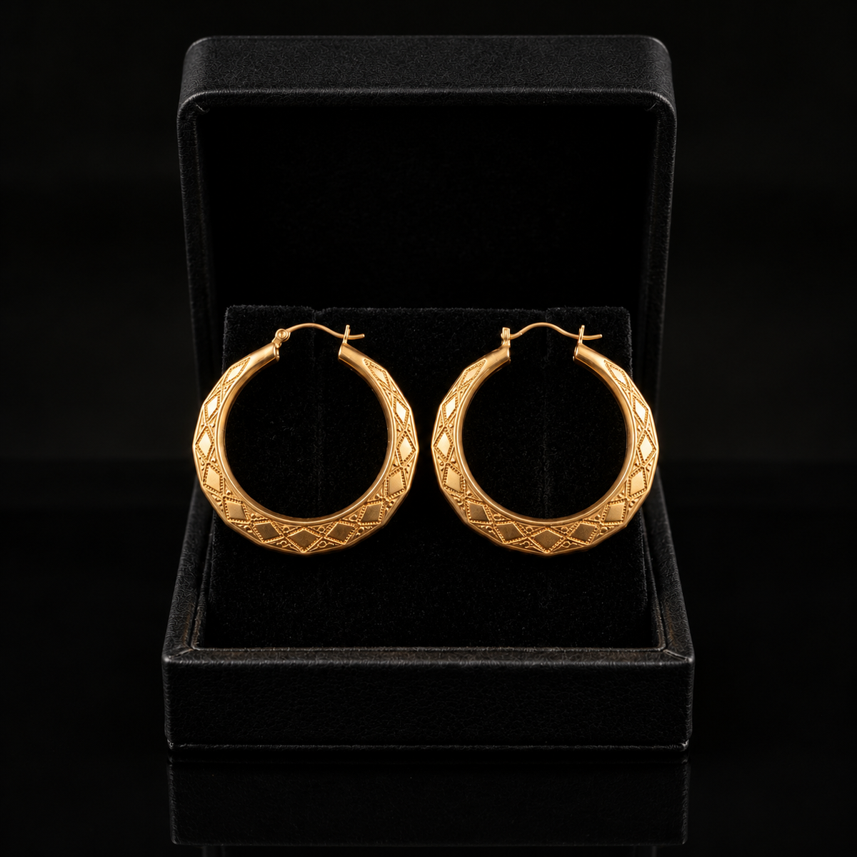10K Gold New Orleans Old School Hoops — Super Bow Dollar