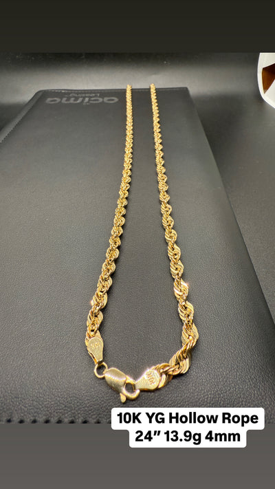 10K YG Mariners Anchor  Pendant 5g