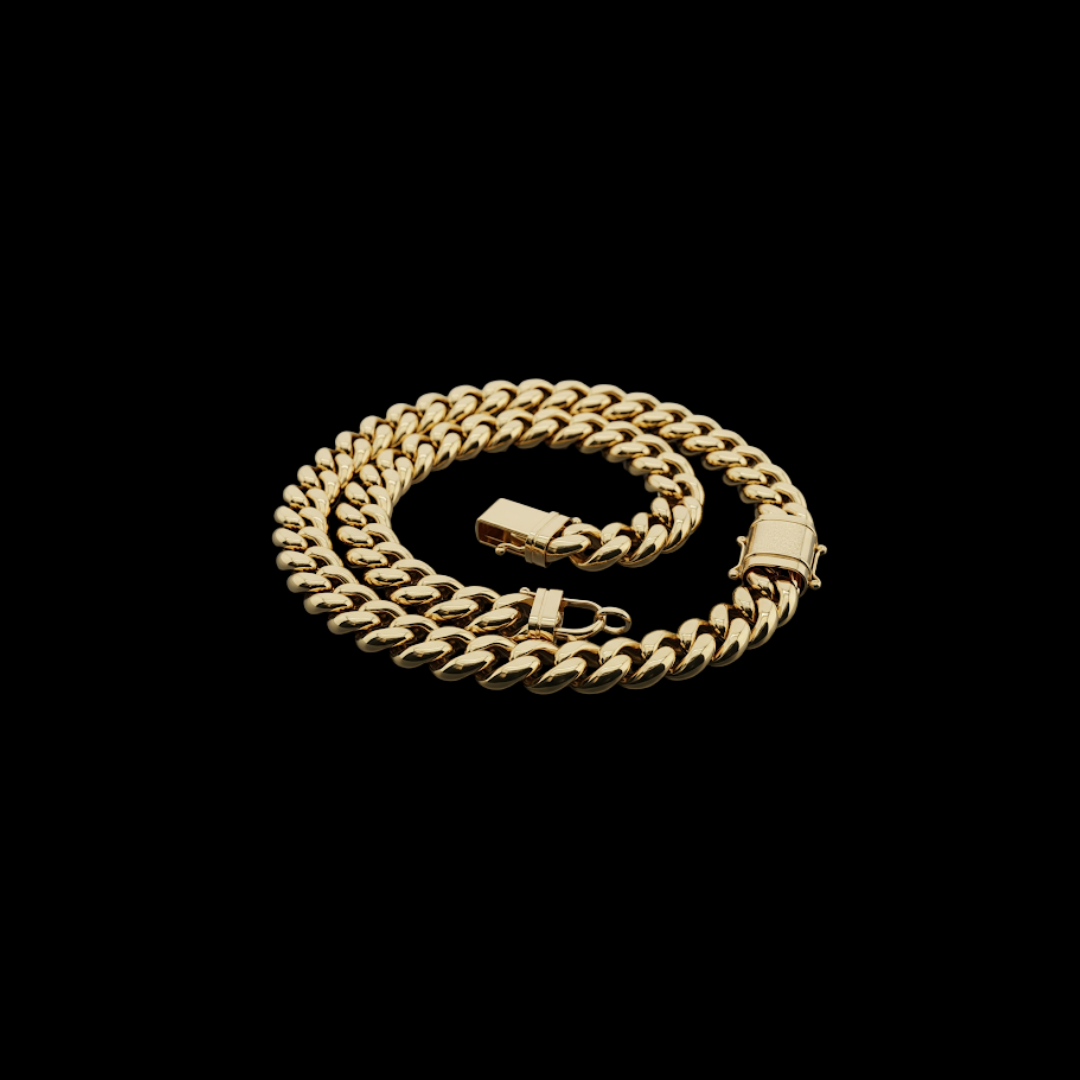 10K YELLOW GOLD SOLID ROPE CHAIN