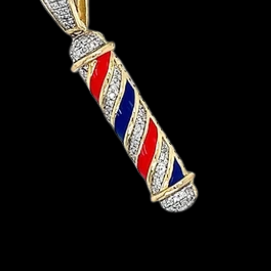 10K YELLOW GOLD DIAMOND PENDANT WITH 0.23CT DIAMONDS