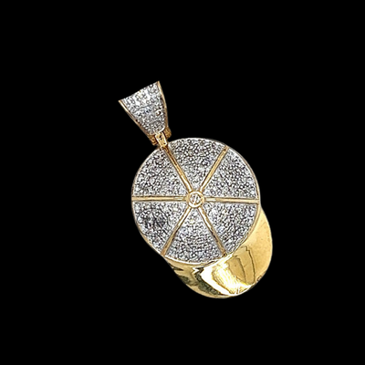 10K YELLOW GOLD DIAMOND PENDANT WITH 0.25CT DIAMONDS