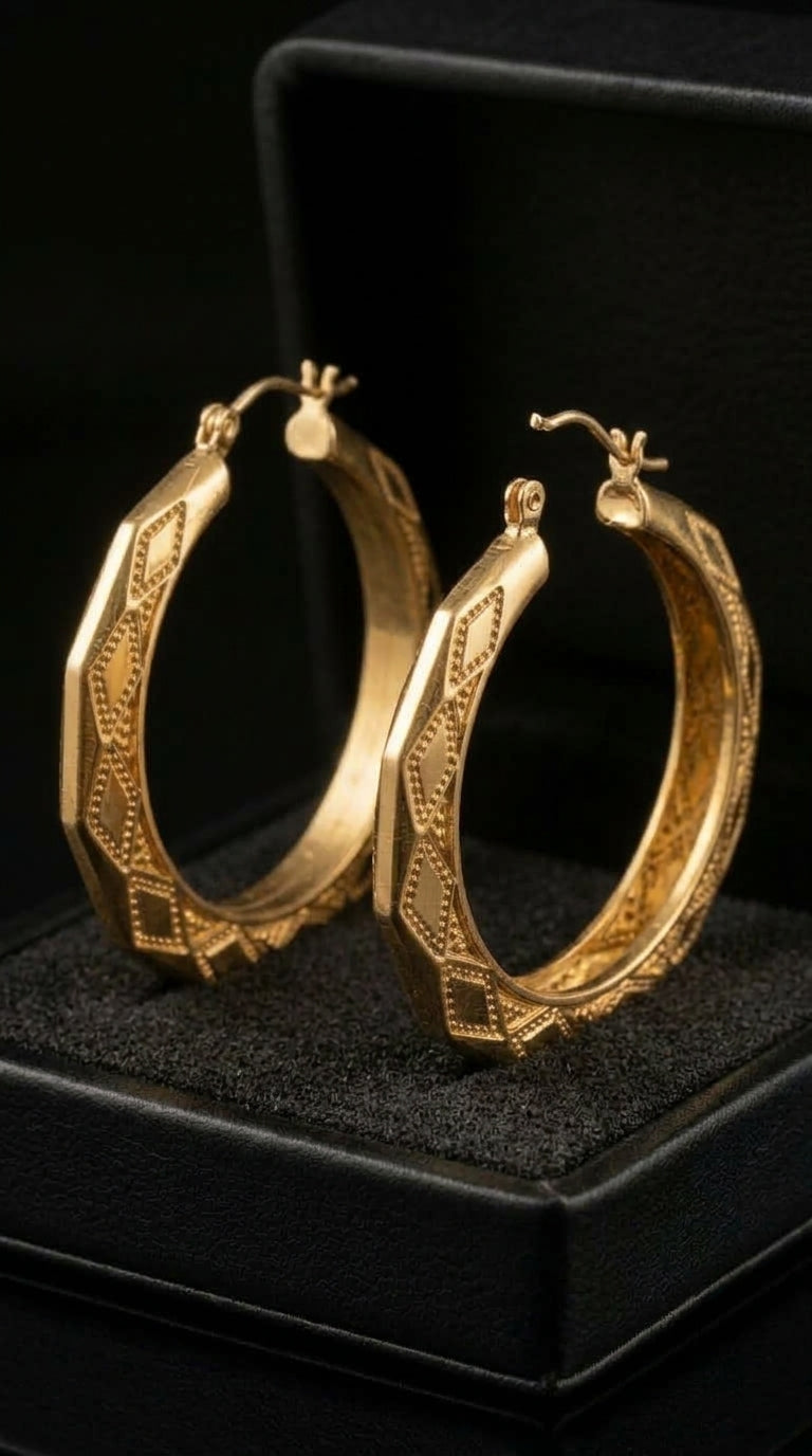 10K Gold New Orleans Old School Hoops — Super Bow Dollar