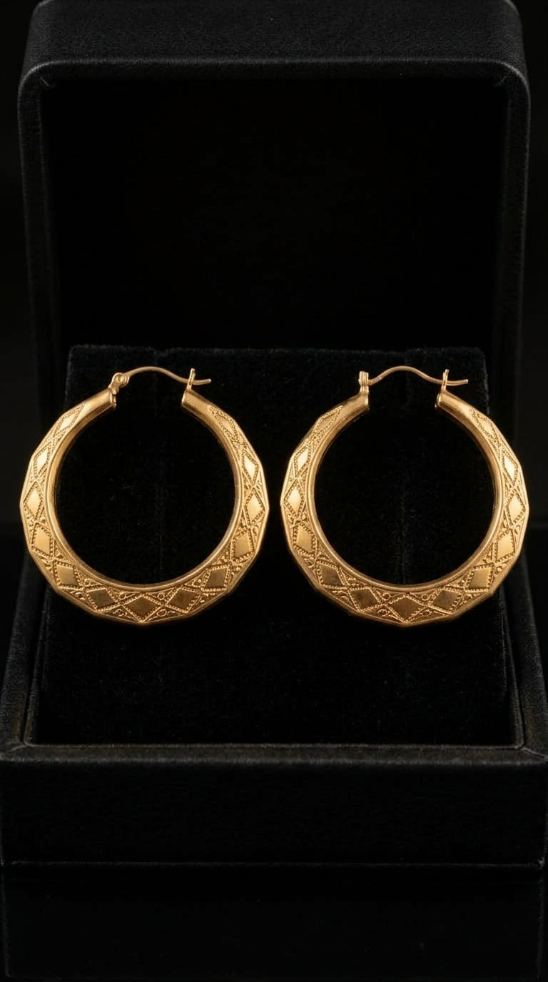 10K Gold New Orleans Old School Hoops — Super Bow Dollar