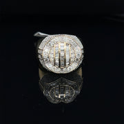 10K-YG 1.85CT-DIAMOND MENS-RING
