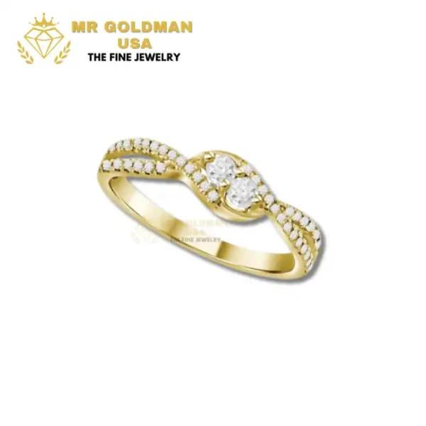 10k Gold Engagement Ring (4)