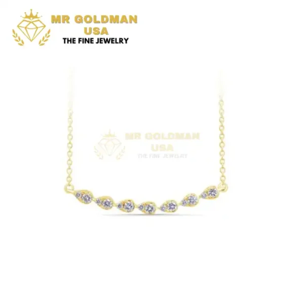 14K 0.33Ct Diam Necklace