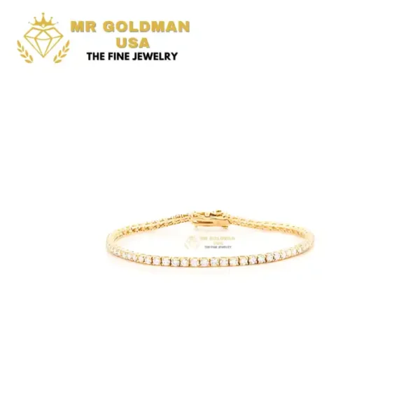 5pt Prong Set Tennis Bracelet 14K 3.00ctw