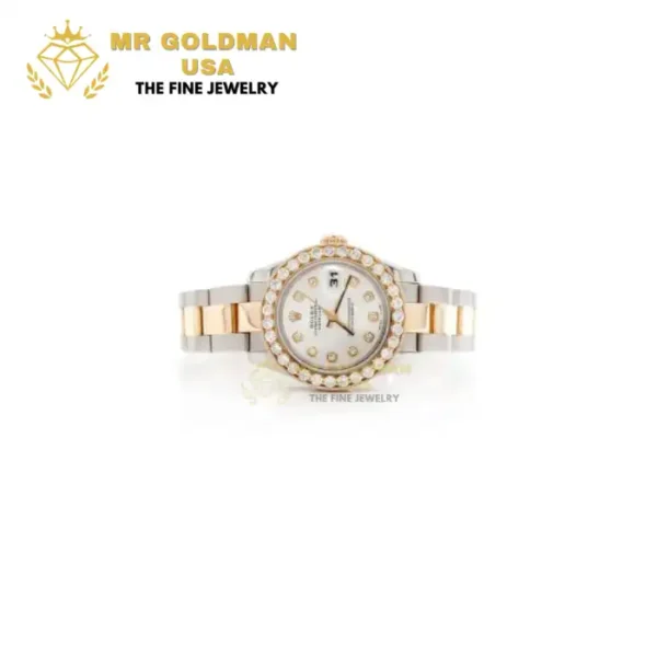 Custom Diamond Rolex 26mm Two-Tone Datejust