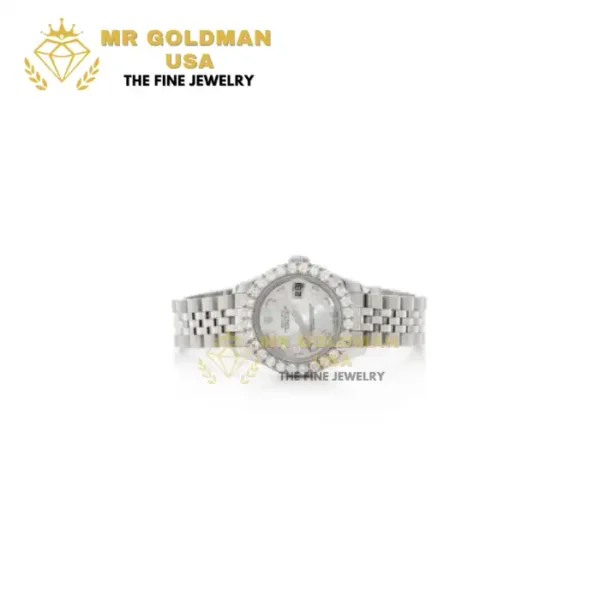 Custom Diamond Watches 26mm Datejust Rolex (5)