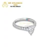 Lab Grown Diamond Pave Diamond Shank Ring (3)