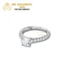 Lab Grown Diamond Pave Diamond Shank Ring (4)