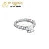 Lab Grown Diamond Pave Diamond Shank Ring (5)