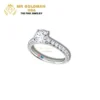 Lab Grown Diamond Pave Diamond Shank Ring (6)