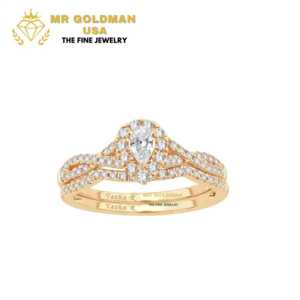 Low Cost Luxury 14K 0.50Ct Diamond Bridal Ring