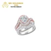 Low Cost Luxury 14K 0.88Ct Diam Semi Mount Ring