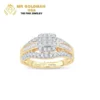 Low Cost Luxury 14K 1.00Ct Diamond Bridal Ring