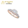 Promise ring Low Cost Luxury 14K 0.35Ct Diamond Ring (2)