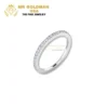 Smiling Rocks Lab Grown Diamond Half Eternity Band