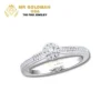 promise ring Low Cost Luxury 14K 0.20Ct Diamond Ring