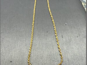 10K YG Hollow Rope 22" 1.3g 1mm