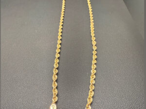 10K YG Hollow Rope 24" 2.2g 2mm