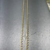 14K YG Solid Rope 22" 13.8g 2mm