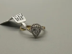 10K YG 0.25ct Diamond Ladies Ring