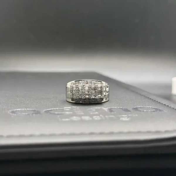 10K WG 1.00ct Diamond Men's Ring 10K WG 1.00ct Diamond Men's Ring