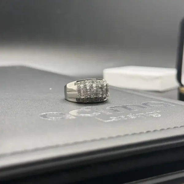 10K WG 1.00ct Diamond Men's Ring 10K WG 1.00ct Diamond Men's Ring