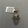 10K YG 0.50ct Diamond Pendant