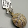 10K YG 0.20ct Diamond Men's Pendant