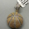 10K YG 0.20ct Diamond Men's Pendant