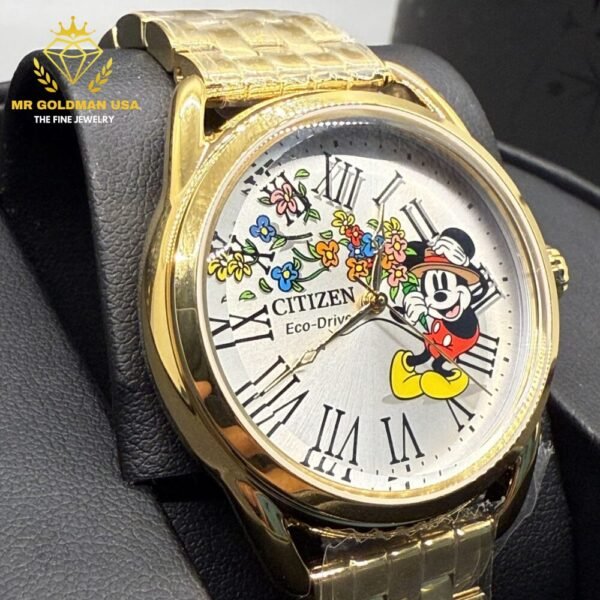 Citizen Eco Drive Mickey Classic "Windswept" Timepiece Citizen Eco Drive Mickey Classic "Windswept" Timepiece