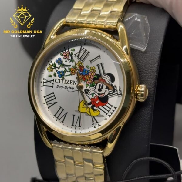 Citizen Eco Drive Mickey Classic "Windswept" Timepiece Citizen Eco Drive Mickey Classic "Windswept" Timepiece