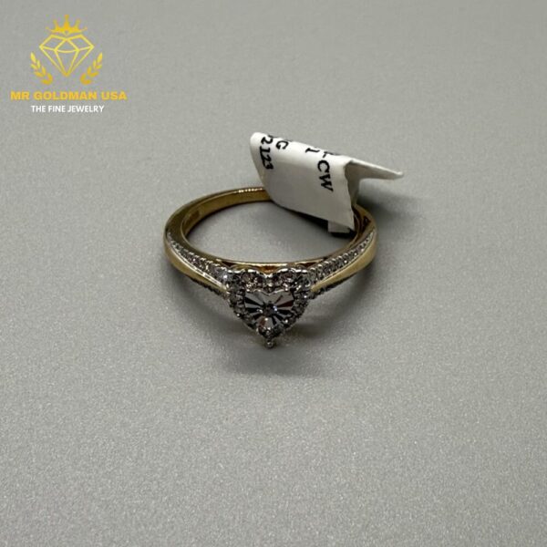 10K YG 1.5ct Diamond Ring