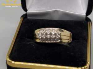 10K YG 0.50ct Diamond Men's Ring