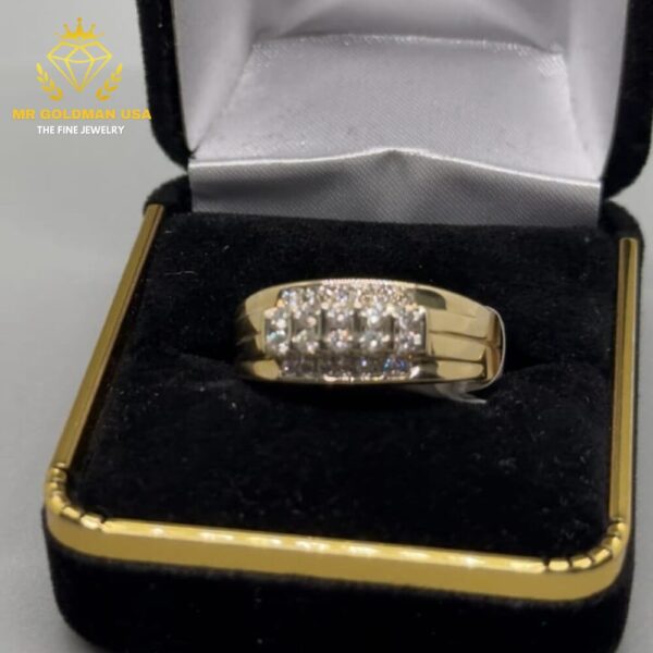 10K YG 0.50ct Diamond Men's Ring