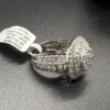 10K WG 5.00ct Diamond Ring