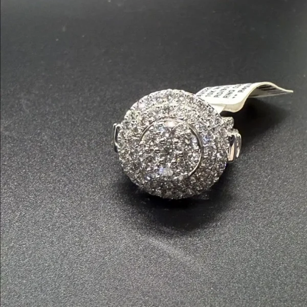 10K WG 5.00ct Diamond Ring