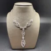 18K WG Ladies 2.00ct Diamond Pendant